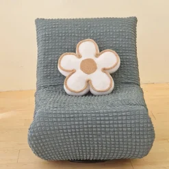 1PC Elastic Armless Floor Sofa Cover Lazy Boy Relax Couch Slipcover Stretch Single Sofa Cushion Cover for Living Room Home