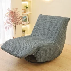1PC Elastic Armless Floor Sofa Cover Lazy Boy Relax Couch Slipcover Stretch Single Sofa Cushion Cover for Living Room Home