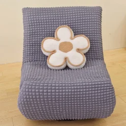 1PC Elastic Armless Floor Sofa Cover Lazy Boy Relax Couch Slipcover Stretch Single Sofa Cushion Cover for Living Room Home