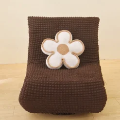 1PC Elastic Armless Floor Sofa Cover Lazy Boy Relax Couch Slipcover Stretch Single Sofa Cushion Cover for Living Room Home