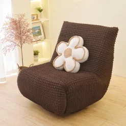 1PC Elastic Armless Floor Sofa Cover Lazy Boy Relax Couch Slipcover Stretch Single Sofa Cushion Cover for Living Room Home