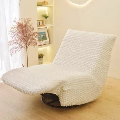 1PC Elastic Armless Floor Sofa Cover Lazy Boy Relax Couch Slipcover Stretch Single Sofa Cushion Cover for Living Room Home