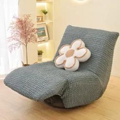 1PC Elastic Armless Floor Sofa Cover Lazy Boy Relax Couch Slipcover Stretch Single Sofa Cushion Cover for Living Room Home