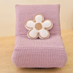 1PC Elastic Armless Floor Sofa Cover Lazy Boy Relax Couch Slipcover Stretch Single Sofa Cushion Cover for Living Room Home