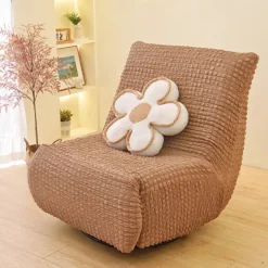 1PC Elastic Armless Floor Sofa Cover Lazy Boy Relax Couch Slipcover Stretch Single Sofa Cushion Cover for Living Room Home