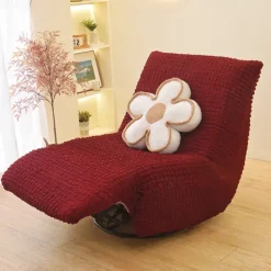 1PC Elastic Armless Floor Sofa Cover Lazy Boy Relax Couch Slipcover Stretch Single Sofa Cushion Cover for Living Room Home