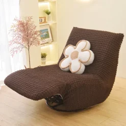 1PC Elastic Armless Floor Sofa Cover Lazy Boy Relax Couch Slipcover Stretch Single Sofa Cushion Cover for Living Room Home