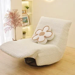 1PC Elastic Armless Floor Sofa Cover Lazy Boy Relax Couch Slipcover Stretch Single Sofa Cushion Cover for Living Room Home