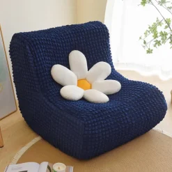 1PC Elastic Armless Floor Sofa Cover Lazy Boy Relax Couch Slipcover Stretch Single Sofa Cushion Cover for Living Room Home