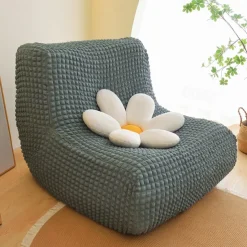 1PC Elastic Armless Floor Sofa Cover Lazy Boy Relax Couch Slipcover Stretch Single Sofa Cushion Cover for Living Room Home