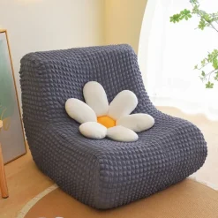 1PC Elastic Armless Floor Sofa Cover Lazy Boy Relax Couch Slipcover Stretch Single Sofa Cushion Cover for Living Room Home