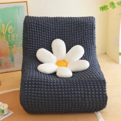 1PC Elastic Armless Floor Sofa Cover Lazy Boy Relax Couch Slipcover Stretch Single Sofa Cushion Cover for Living Room Home