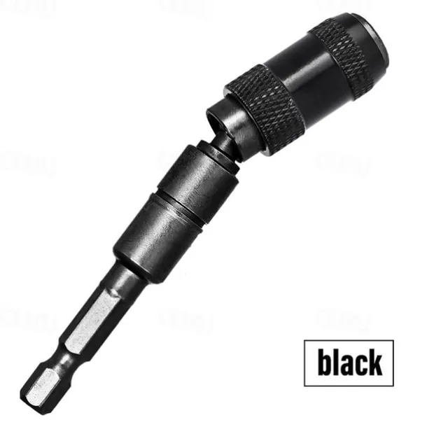 1pc Electric Screwdriver Metal Drill Bit With Straight & Pivot Modes, Metal Woodworking Tools