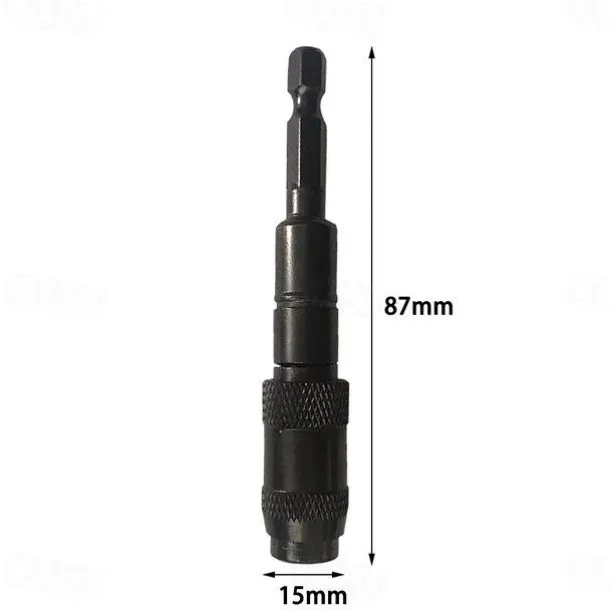 1pc Electric Screwdriver Metal Drill Bit With Straight & Pivot Modes, Metal Woodworking Tools