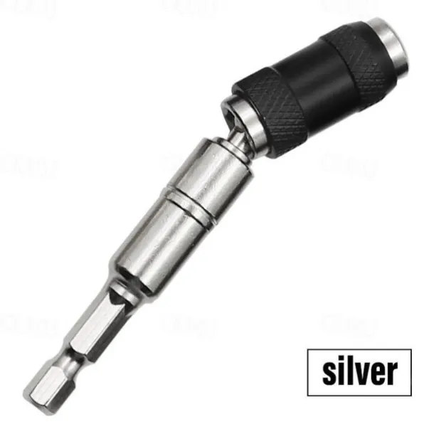 1pc Electric Screwdriver Metal Drill Bit With Straight & Pivot Modes, Metal Woodworking Tools