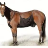 1pc EquiStar Horse Fly Mask with Breathable Mesh - Scratch-Resistant Equine Abdominal Netting for Insect Protection - Comfortable Blended Material Horse Fly Guard for Outdoor Use