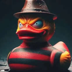 1pc Evil Scary Duck Resin Collection For Party Tables, Home Decor, Indoor and Outdoor