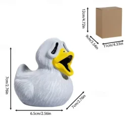1pc Evil Scary Duck Resin Collection For Party Tables, Home Decor, Indoor and Outdoor