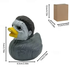 1pc Evil Scary Duck Resin Collection For Party Tables, Home Decor, Indoor and Outdoor