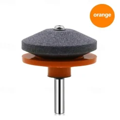 1pc Faster Lawn Mower Sharpener, Lawnmower Blade Sharpener, Universal Grinding Rotary Drill Cuts