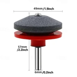 1pc Faster Lawn Mower Sharpener, Lawnmower Blade Sharpener, Universal Grinding Rotary Drill Cuts