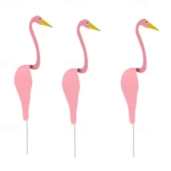 1pc Flamingo Yard Ornament, Swirl Bird-a Whimsical and Dynamic Bird That Spins with The Slight Garden Breeze, Flamingo Garden Yard Decor