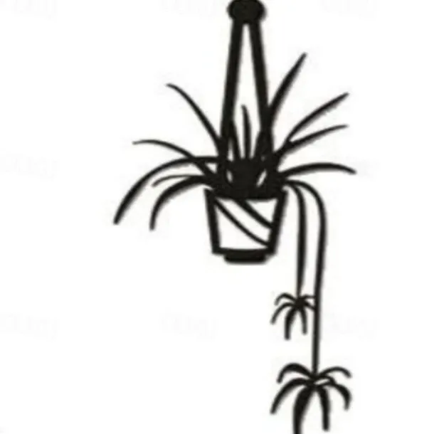 1pc Flowers Vases Metal Wall Art Outdoor Decor Rust Proof Wall Sculpture Ideal For Garden, Home, Farmhouse, Patio And Bedroom