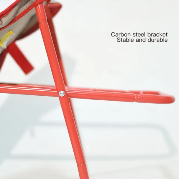 1pc Foldable Stool Collapsible Stool with Storage Bag - Portable Camping Seat & Organizer