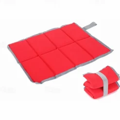 1PC Folding Camping Stool Collapsible Stool Portable Oxford Cloth Seat for Hiking, Fishing, Camping, Picnics, and Beach Trips Lightweight & Durable