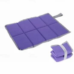 1PC Folding Camping Stool Collapsible Stool Portable Oxford Cloth Seat for Hiking, Fishing, Camping, Picnics, and Beach Trips Lightweight & Durable