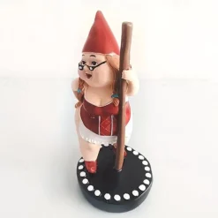 1pc Garden Steel Pipe Dancer, Resin Handicraft Statue, Garden Ornaments, Micro Landscape For Home & Office, Indoor/Outdoor Decoration,