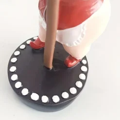 1pc Garden Steel Pipe Dancer, Resin Handicraft Statue, Garden Ornaments, Micro Landscape For Home & Office, Indoor/Outdoor Decoration,