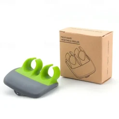 1pc, Hand Vegetable Peeler, Palm Peeler, Rubber Finger Grips Comfortable To Peel Pumpkin