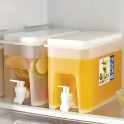 1pc, Heavy Duty Beverage Dispenser - 3.5L/118oz Plastic Water Dispenser for Parties, Weddings, and Summer Drinks - Heat Resistant and Perfect for Kitchen and Home Use - Ideal Birthday Gift