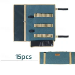 1pc Heavy Duty Tent Nail and Hammer Storage Bag - Large Capacity Storage and Orderly Access - Waterproofing Nail Organizer Bag - Stakes Pegs Bag for Pitching Camping Tent