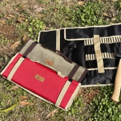 1pc Heavy Duty Tent Nail and Hammer Storage Bag - Large Capacity Storage and Orderly Access - Waterproofing Nail Organizer Bag - Stakes Pegs Bag for Pitching Camping Tent