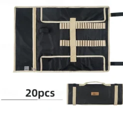 1pc Heavy Duty Tent Nail and Hammer Storage Bag - Large Capacity Storage and Orderly Access - Waterproofing Nail Organizer Bag - Stakes Pegs Bag for Pitching Camping Tent