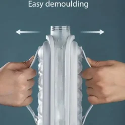 1pc Ice Ball Maker Kettle Kitchen Bar Accessories Gadgets Creative Ice Cube Mold 2 In 1 Multifunctional Container Pot