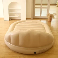 1pc Inflatable Storage Blue Bed Outdoor Portable Tent Mattress Camping Foldable Bed Home Sleeping Mattress