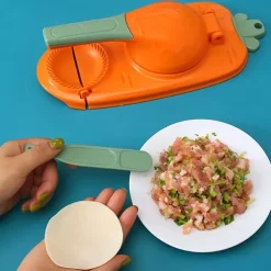 1pc 10in/9in 2 In 1 Dumpling Maker Kitchen Tool Dumpling Maker Dumpling Skin Maker DIY Dumpling Moulds Dumpling Skin Press Pressing Dough Presser Maker Tool Mold
