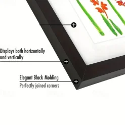 1pc Kids Art Frame Storage Supplies Magnetic Front Opening Changeable Children Artwork Picture Frame Poster 3D Drawing Paintings Schoolwork Display Paintings Organizer Box