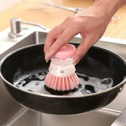 1pc Kitchen Multi-Functional Hydraulic Pot Washing Brush for Restaurant Get Spotless Dishes In Seconds! for Hotels Restaurant Kitchen