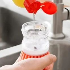 1pc Kitchen Multi-Functional Hydraulic Pot Washing Brush for Restaurant Get Spotless Dishes In Seconds! for Hotels Restaurant Kitchen