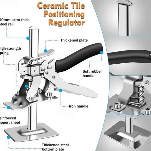 1pc Labor-Saving Arm Jack, Cabinet Board Lifter, Tile Height Adjuster, Labor-Saving Arm Jack For Door Panel Drywall Lifting, Hand Lifting Tool