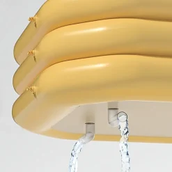 1pc Large Rectangular Inflatable Swimming Pool - Durable PVC Outdoor Family Pool for Garden, Parties & Music Festivals, 1-3 Person Capacity, 3-Layer Construction