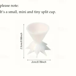 1pc 7-Leg Funnel Tiny Split Cup For Acrylic Paint Pouring DIY Flower Jewelry Making Pour Painting Supplies Practical Convenient Tool