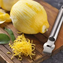 1pc Lemon Zester Grater Stainless Steel Peeler Kitchen Stuff Kitchen Accessories Kitchen Gadgets
