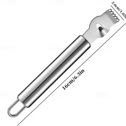 1pc Lemon Zester Grater Stainless Steel Peeler Kitchen Stuff Kitchen Accessories Kitchen Gadgets
