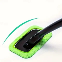 1pc, Long Handle Car Window Windshield Cleaner Brush Kit - Easy To Use Wipe Tool For Cleaning And Protecting Your Windshield - Car Window Brush.