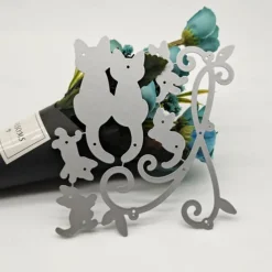 1pc Metal Cutting Dies Cut Mold Animal Cat Decoration Scrapbook Paper Craft Knife Mould Blade Punch Stencils